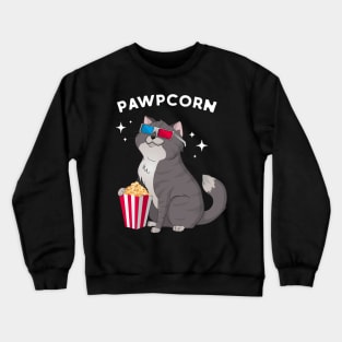 Pawpcorn Kitty Crewneck Sweatshirt